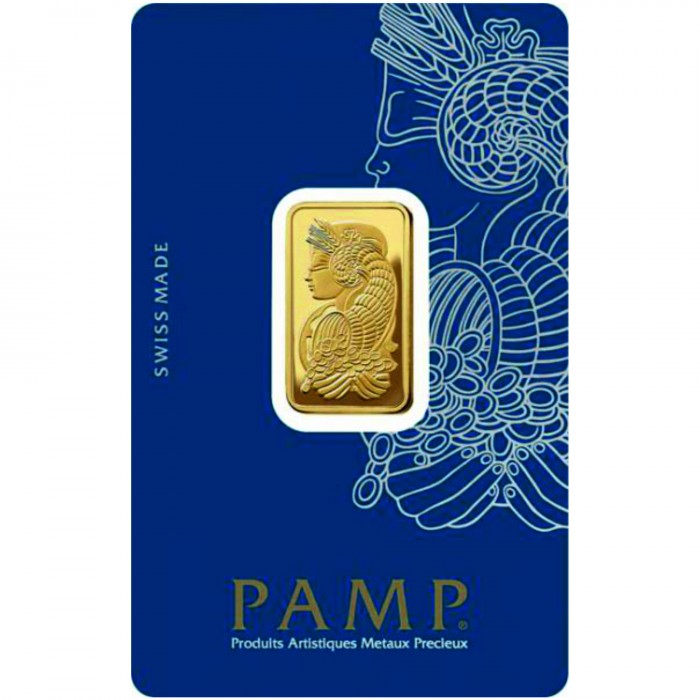 Gold Bar 10 Gram Pamp Fortuna 